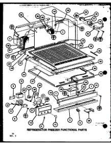 Refrigerator Freezer Functional Parts (Tl20k / P7803225w) (Tl20k / P7803226w) (Tli20k / P7803227w) (Tli20k / P7803228w) (Tli20k / P7803247w) (Tli20k / P7803248w) parts for Amana Top-Mount Refrigerator TLI20K-P7803227W from AppliancePartsPros.com