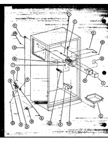 (Tli18m / P7858521w) (Tli18m / P7858522w) parts for Amana Top-Mount Refrigerator TLI20M-P7858524W from AppliancePartsPros.com