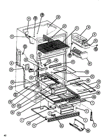 Shelves (Tl22n / P1106215w) (Tli22n / P1106224w) parts for Amana Top-Mount Refrigerator TLI20N-P1106222W from AppliancePartsPros.com