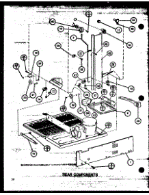 Rear Components (Tl20m / P7858513w) (Tl20m / P7858514w) (Tli20m / P7858523w) (Tli20m / P7858524w) parts for Amana Top-Mount Refrigerator TLI22M-P7858523W from AppliancePartsPros.com