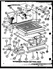 Refrigerator Freezer Functional Parts (Tl22m / P7858515w) (Tli22m / P7858525w) parts for Amana Top-Mount Refrigerator TLI22M-P7858523W from AppliancePartsPros.com