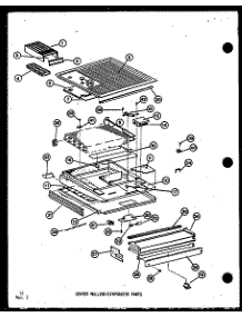 Center Mullion / Evaporator Parts (Tm-516F-C / P75658-6Wc) (Tm-516F-A / P75658-6Wa) (Tm-516F-G / P75658-6Wg) (Tm-516F / P75658-6W) (Tm-516F-L / P75658-6Wl) (Tm-516E-C / P74645-15Wc) (Tm-516E / P74645-15W) (Tm-516E-A / P74645-15Wa) (Tm-516E-L / P74645-15Wl) (Tm-516E-G / P74645- parts for Amana Top-Mount Refrigerator TM-516F-1-L-P75658-9WL from AppliancePartsPros.com
