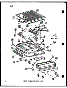 Center Mullion / Evaporator Parts (Tm14g-1-C / P75658-13Wc) (Tm14g-1 / P75658-13W) (Tm14g-1-L / P75658-13Wl) (Tm14g-1-A / P75658-13Wa) (Tm14g-1-G / P75658-13Wg) (Tm16f-1 / P75658-12W) (Tm16f-1-G / P75658-12Wg) (Tm16f-1-A / P75658-12Wa) (Tm16f-1-C / P75658-12Wc) (Tm16f-1-L / P7 parts for Amana Top-Mount Refrigerator TM14G-1-G-P75658-13WG from AppliancePartsPros.com
