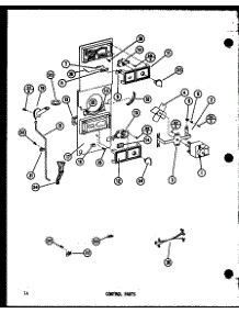 Control Parts (Tm14g-C / P75658-14Wc) (Tm14g / P75658-14W) (Tm14g-A / P75658-14Wa) (Tm14g-L / P75658-14Wl) (Tm14g-G / P75658-14Wg) (Tm14g-1 / P75658-15W) (Tm14g-1-G / P75658-15Wg) (Tm14g-1-A / P75658-15Wa) (Tm14g-1-C / P75658-15Wc) (Tm14g-1-L / P75658-15Wl) (Tm14g-L / P75658-1 parts for Amana Top-Mount Refrigerator TM14G-1-G-P75658-18WG from AppliancePartsPros.com