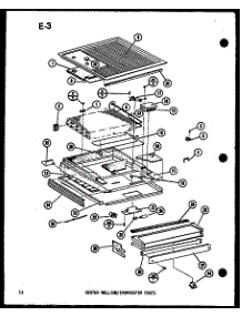 Center Mullion / Evaporator Parts (Tm14g-C / P75658-8Wc) (Tm14g / P75658-8W) (Tm14g-L / P75658-8Wl) (Tm14g-A / P75658-8Wa) (Tm14g-G / P75658-8Wg) (Tm16sp / P75658-7W) (Tm16sp-G / P75658-7Wg) (Tm16sp-A / P75658-7Wa) (Tm16sp-C / P75658-7Wc) (Tm16sp-L / P75658-7Wl) parts for Amana Top-Mount Refrigerator TM14G-L-P75658-8WL from AppliancePartsPros.com