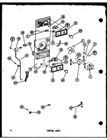 Control Parts (Tm14h-C / P77052-3Wc) (Tm14h / P77052-3W) (Tm14h-A / P77052-3Wa) (Tm14h-L / P77052-3Wl) (Tm14h-G / P77052-3Wg) (Tm14h-1-L / P77052-4Wl) (Tm14h-1-A / P77052-4Wa) (Tm14h-1-G / P77052-4Wg) (Tm14h-1-C / P77052-4Wc) (Tm14h-1 / P77052-4W) parts for Amana Top-Mount Refrigerator TM14H-1-P77052-4W from AppliancePartsPros.com