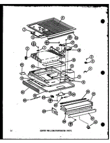 Center Mullion / Evaporator Parts (Tm14h-C / P77052-3Wc) (Tm14h / P77052-3W) (Tm14h-A / P77052-3Wa) (Tm14h-L / P77052-3Wl) (Tm14h-G / P77052-3Wg) (Tm14h-1-L / P77052-4Wl) (Tm14h-1-A / P77052-4Wa) (Tm14h-1-G / P77052-4Wg) (Tm14h-1-C / P77052-4Wc) (Tm14h-1 / P77052-4W) parts for Amana Top-Mount Refrigerator TM14H-P77052-3W from AppliancePartsPros.com