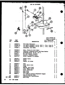 Add On Ice-Maker (Ic-2 / P36415-8W) (Cic3 / P87358-3W) parts for Amana Top-Mount Refrigerator TM14H-P77052-3W from AppliancePartsPros.com