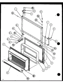 (Tm14qbw / P1111101ww) (Tm14qbg / P1111101wg) (Tm14qbl / P1111101wl) (Tm14qb1g / P1111102wg) (Tm14qb1l / P1111102wl) (Tm14qb1w / P1111102ww) parts for Amana Top-Mount Refrigerator TM14QBL-P1111101WL from AppliancePartsPros.com