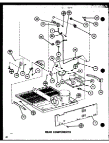 Rear Components (Tm20k / P7791118w) (Tm20k / P7791119w) (Tmi20k / P7791120w) (Tmi20k / P7791121w) parts for Amana Top-Mount Refrigerator TM16K1-P7791108W from AppliancePartsPros.com