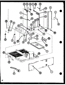(Tm20n / P1106105w) (Tm20n / P1106106w) parts for Amana Top-Mount Refrigerator TM16N1-P1106117W from AppliancePartsPros.com