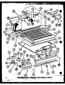 Refrigerator Freezer Functional Parts parts for Amana Top-Mount Refrigerator TM18J2-P7791148W from AppliancePartsPros.com