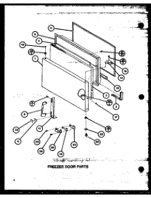 Freezer Door Parts parts for Amana Top-Mount Refrigerator TM18J2-P7791149W from AppliancePartsPros.com