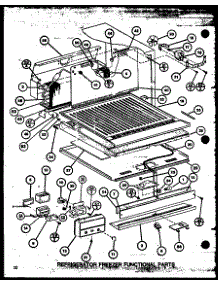 Refrigerator Freezer Functional Parts parts for Amana Top-Mount Refrigerator TM18J2-P7859215W from AppliancePartsPros.com