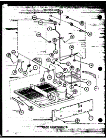 Rear Components parts for Amana Top-Mount Refrigerator TM18J2-P7859215W from AppliancePartsPros.com