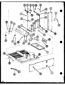 (Tm18n / P1106103w) (Tm18n / P1106104w) parts for Amana Top-Mount Refrigerator TM18N-P1106103W from AppliancePartsPros.com