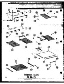 Interior Parts 18 Cu. Ft. (Tm18n / P60236-29W) (Tm18n-C / P60236-29Wc) (Tm18n-Ag / P60236-29Wg) (Tm18n-A / P60236-29Wa) (Tm18n / P60236-44W) (Tm18n-Ag / P60236-44Wg) (Tm18n-C / P60236-44Wc) (Tm18n-A / P60236-44Wa) (Tc18n-A / P60236-31Wa) (Tc18n-C / P60236-31Wc) (Tc18n-Ag / P60 parts for Amana Top-Mount Refrigerator TM18N-P60236-29W from AppliancePartsPros.com