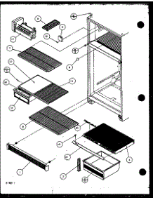 Shelves (Tm16qbg / P1111201wg) (Tm16qbl / P1111201wl) (Tm16qbw / P1111202ww) (Tm16qbg / P1111202wg) (Tm16qbw / P1111201ww) (Tm16qbl / P1111202wl) (Tm16qb1l / P1111203wl) (Tm16qb1w / P1111203ww) (Tm16qb1g / P1111203wg) (Tm16qb1l / P1111204wl) (Tm16qb1g / P1111204wg) (Tm16qb1w / P parts for Amana Top-Mount Refrigerator TM18QBW-P1111302WW from AppliancePartsPros.com