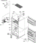 Door Hinges And Freezer Shelf