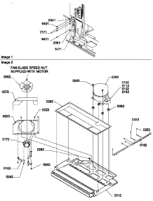 Machine Compartment parts for Amana Top-Mount Refrigerator TM18V2L-P1318002WL from AppliancePartsPros.com