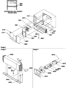 Evaporator And Fan Motor Assemblies parts for Amana Top-Mount Refrigerator TM18VW-P1305902WW from AppliancePartsPros.com