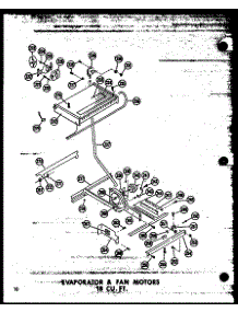 Evaporator & Fan Motors 18 Cu. Ft. (Tm18w-C / P60303-56Wc) (Tm18w-A / P60303-56Wa) (Tm18w / P60303-56W) (Tm18w-Ag / P60303-56Wg) (Tm18w / P60303-57W) (Tm18w-Ag / P60303-57Wg) (Tm18w-C / P60303-57Wc) (Tm18w-A / P60303-57Wa) parts for Amana Top-Mount Refrigerator TM18W-C-P60303-57WC from AppliancePartsPros.com