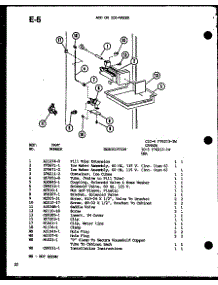 Add On Ice-Maker (Ic-3 / P76213-1W) (Cic-4 / P76213-2W) parts for Amana Top-Mount Refrigerator TM20G-P75535-4W from AppliancePartsPros.com