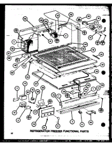 Refrigerator Freezer Functional Parts (Tc22j / P7739013w) (Trg22j / P7739014w) parts for Amana Top-Mount Refrigerator TM20J-P7739008W from AppliancePartsPros.com