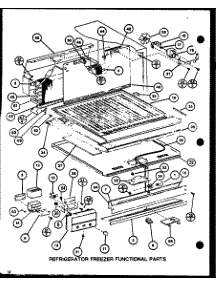 Refrigerator Freezer Functional Parts (Tm20m / P7859216w) (Tm20m / P7859217w) parts for Amana Top-Mount Refrigerator TM20M-P7859217W from AppliancePartsPros.com
