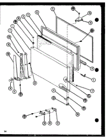 (Tm20n / P1106105w) (Tm20n / P1106106w) parts for Amana Top-Mount Refrigerator TM20N-P1106105W from AppliancePartsPros.com