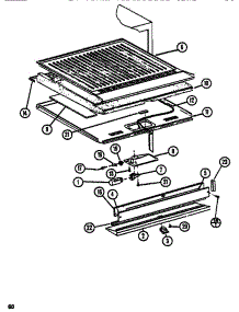 Functional (Ref / Frz) parts for Amana Top-Mount Refrigerator TM516N1-P1109804W from AppliancePartsPros.com