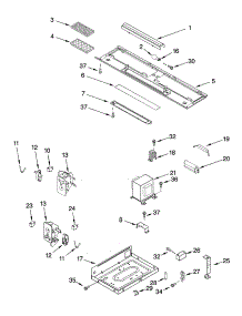 Interior And Ventilation Parts parts for Estate Microwave/Hood Combo TMH14XMT0 from AppliancePartsPros.com