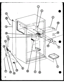 (Tmi20k / P7803235w) (Tmi20k / P7803236w) parts for Amana Top-Mount Refrigerator TMI16K-P7803231W from AppliancePartsPros.com