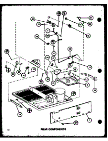 Rear Components (Tmi20k / P7803235w) (Tmi20k / P7803236w) parts for Amana Top-Mount Refrigerator TMI16K-P7803231W from AppliancePartsPros.com