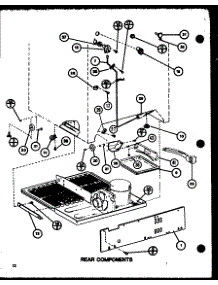 Rear Components (Tmi18k / P7803233w) (Tmi18k / P7803234w) parts for Amana Top-Mount Refrigerator TMI16K-P7803232W from AppliancePartsPros.com