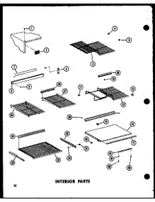 Interior Parts (Tr20b-C / P73500-17Wc) (Tr20b-A / P73500-17Wa) (Tr20b-G / P73500-17Wg) (Tr20b / P73500-17W) (Tr20b-L / P73500-17Wl) (Tc20c-C / P73500-21Wc) (Tc20c-A / P73500-21Wa) (Tc20c-G / P73500-21Wg) (Tc20c / P73500-21W) (Tc20c-L / P73500-21Wl) parts for Amana Top-Mount Refrigerator TMI18C-G-P73500-20WG from AppliancePartsPros.com
