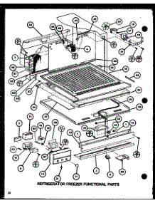 Refrigerator Freezer Functional Parts (Tm20k / P7791118w) (Tm20k / P7791119w) (Tmi20k / P7791120w) (Tmi20k / P7791121w) parts for Amana Top-Mount Refrigerator TMI18K-P7791116W from AppliancePartsPros.com