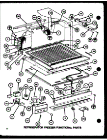 Refrigerator Freezer Functional Parts (Tmi20k / P7803235w) (Tmi20k / P7803236w) parts for Amana Top-Mount Refrigerator TMI18K-P7803234W from AppliancePartsPros.com