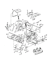 Deck Assembly parts for Mtd Front-Engine Lawn Tractor TMO-33931A from AppliancePartsPros.com