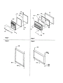 Door Assembly parts for Amana Top-Mount Refrigerator TN21V2C-P1315907WC from AppliancePartsPros.com