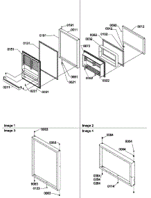 Door Assemblies parts for Amana Top-Mount Refrigerator TN22AL-P1300703WL from AppliancePartsPros.com