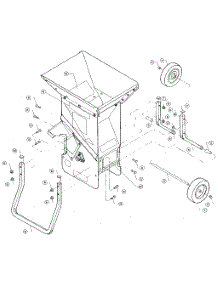 Wheel Assembly parts for Troy-Bilt Chipper Shredder TOMAHAWK 4HP from AppliancePartsPros.com