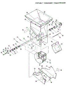 Main Frame parts for Troy-Bilt Chipper Shredder TOMAHAWK SERIAL #T5300100 AND UP from AppliancePartsPros.com