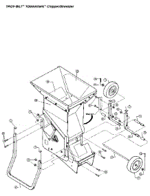 Wheel Assembly parts for Troy-Bilt Chipper Shredder TOMAHAWK SERIAL #T5300100 AND UP from AppliancePartsPros.com