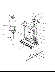 Compressor Compartment parts for Amana Top-Mount Refrigerator TP19R3E-P1181905WE from AppliancePartsPros.com