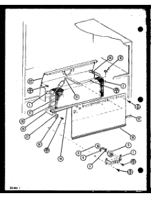 (Tj20n / P1106113w) (Tj20n / P1106114w) (Tq20nb / P1113601w) (Tq20nb / P1113602w) parts for Amana Top-Mount Refrigerator TQ18NB-P1113501W from AppliancePartsPros.com