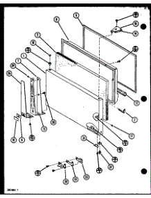 (Tj22n / P1106115w) (Tq22nb / P1114001w) parts for Amana Top-Mount Refrigerator TQ18NB-P1113501W from AppliancePartsPros.com