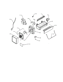 Compact Ice Maker Assy. #D7824702 parts for Amana Top-Mount Refrigerator TQ18R2-P1181802WW from AppliancePartsPros.com