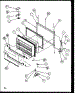 Freezer Door (Tz21re / P1157601we) (Tz21rl / P1157601wl) (Tz21rg / P1157601wg) (Tz21rw / P1157601ww) (Tzi21rl / P1168001wl) (Tzi21re / P1168001we) (Tzi21rw / P1168001ww)