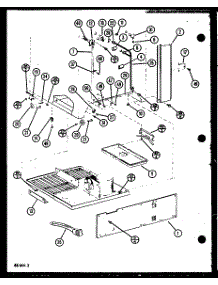 (Tj22n / P1106115w) (Tq22nb / P1114001w) parts for Amana Top-Mount Refrigerator TQ22NB-P1114001W from AppliancePartsPros.com